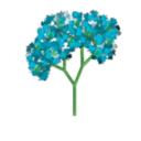download Pear Tree clipart image with 90 hue color