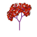 download Pear Tree clipart image with 270 hue color
