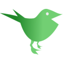 download Bird clipart image with 270 hue color