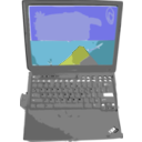 download Notebook Computer clipart image with 45 hue color