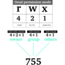 download Permissions clipart image with 315 hue color