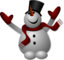 Happy Snowman 1