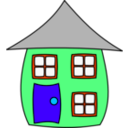 download House001 clipart image with 135 hue color