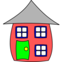 download House001 clipart image with 0 hue color