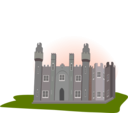 download Castle clipart image with 315 hue color