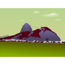 download Sugar Loaf clipart image with 225 hue color