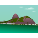 download Sugar Loaf clipart image with 315 hue color