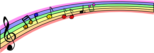 Rainbow With Music