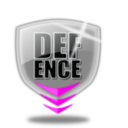 download Defence Logo Shield clipart image with 180 hue color
