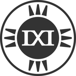 Fictional Brand Logo Ixi Variant D