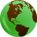 download Globe clipart image with 270 hue color