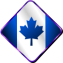 download Canadian Pin clipart image with 225 hue color