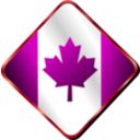 download Canadian Pin clipart image with 315 hue color