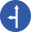 Indian Road Sign Ahead Or Turn Left