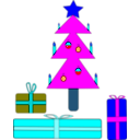 download Christmas2 clipart image with 180 hue color