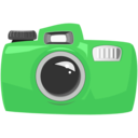 download Cartoon Camera clipart image with 270 hue color