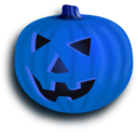 download Pumpkin clipart image with 180 hue color