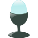 download Egg With Egg Holder clipart image with 135 hue color