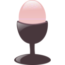 download Egg With Egg Holder clipart image with 315 hue color