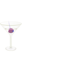 download Martini clipart image with 225 hue color