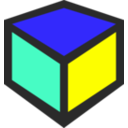 download 3d Cube Icon clipart image with 45 hue color
