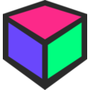 download 3d Cube Icon clipart image with 135 hue color