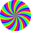 Rainbow Swirl 120gon