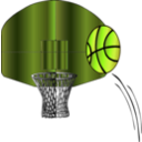 download Basketball clipart image with 45 hue color