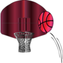 download Basketball clipart image with 315 hue color