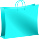 download Red Bag clipart image with 180 hue color