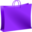 download Red Bag clipart image with 270 hue color