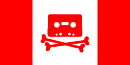 Canadian Music Pirate Flag