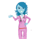 download Licensed Practical Nurse clipart image with 180 hue color