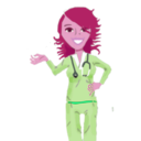 download Licensed Practical Nurse clipart image with 315 hue color