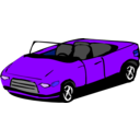 download Cabriolet clipart image with 225 hue color
