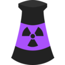 download Atomic Energy Plant Symbol 4 clipart image with 225 hue color