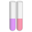 download Test Tubes Open clipart image with 45 hue color