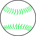 download Softball clipart image with 135 hue color