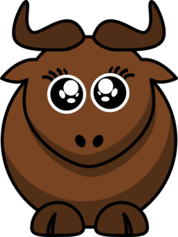 Cartoon Gnu Eyes2