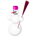 download Snowman 2 clipart image with 315 hue color