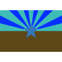 download Arizona State Flag clipart image with 180 hue color