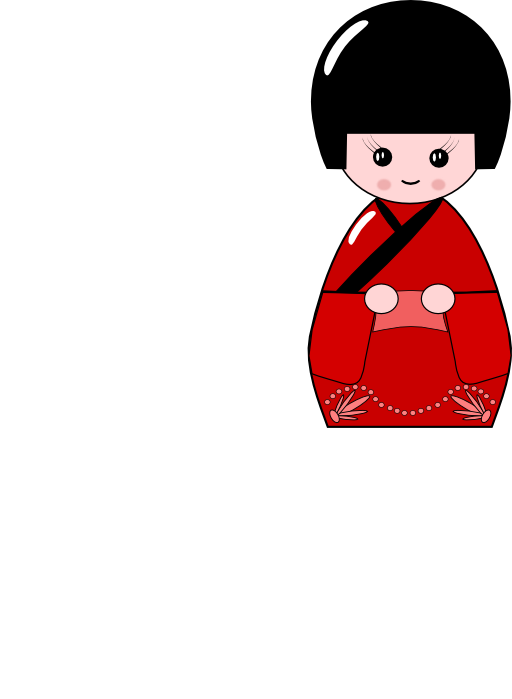 Japanese Kokeshi Doll