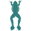 download Frog clipart image with 45 hue color