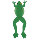 download Frog clipart image with 0 hue color