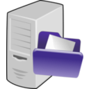 download File Server clipart image with 45 hue color