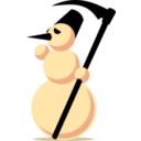 download Snowman Emo By Rones clipart image with 90 hue color