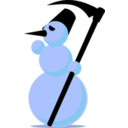 download Snowman Emo By Rones clipart image with 270 hue color