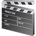 download Other Movie Clapper Board clipart image with 135 hue color