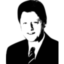 download Bill Clinton clipart image with 180 hue color