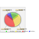 download 3d Pie Chart clipart image with 0 hue color